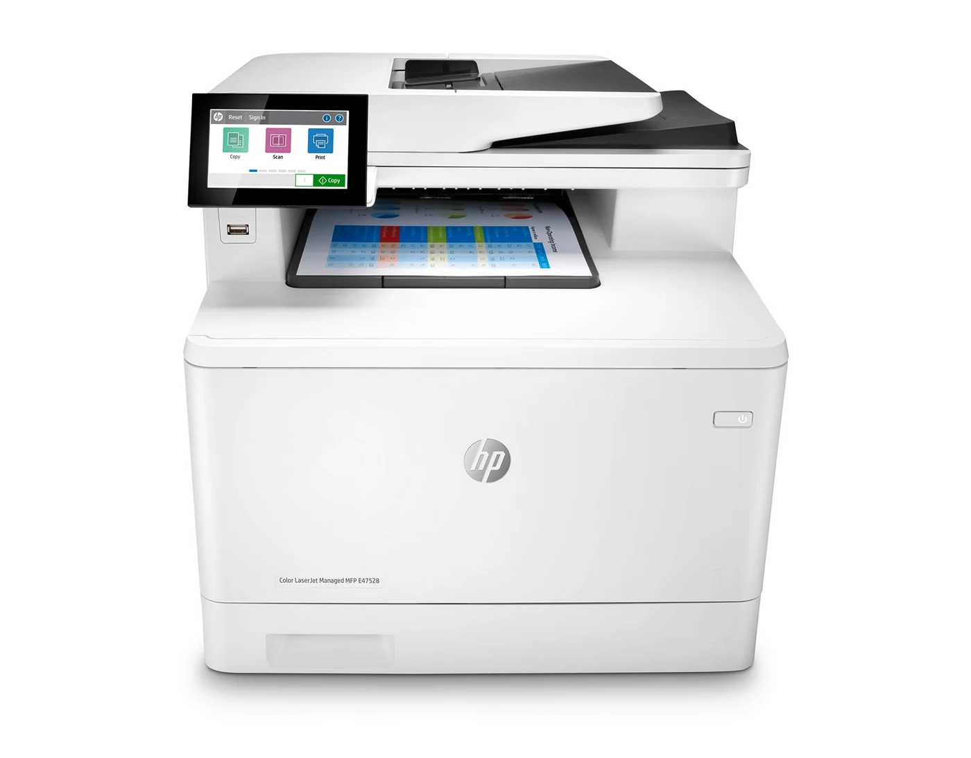HP Color LaserJet Managed MFP E47528